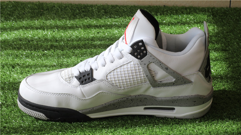 2016 Authentic Air Jordan 4 Retro Alternate 89 White Cement